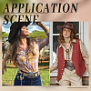 2Pcs 2 Colors Western Zinc Alloy Bolo Tie Cowboy Hat Lariat PU Leather Cord Necklaces NJEW-WR0001-03-4