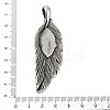 316 Surgical Stainless Steel Pendants STAS-D304-10AS-3