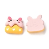 Opaque Resin Cabochons RESI-F020-45-2