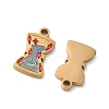 304 Stainless Steel Pendants STAS-D208-08G-2