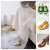 4Pcs 2 Styles Bowknot Alloy Crystal Rhinestone Shoe Decorations FIND-HS0002-07G-6