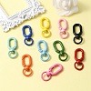 10Pcs Spray Painted Alloy Swivel Clasps FIND-YW0001-57-6