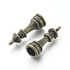 Alloy Chess Pendants PALLOY-H201-06AB-3