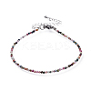 Natural Multicolor Tourmaline Bead Bracelets BJEW-JB04555-06-5