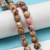 Natural Rhodonite Beads Strands G-R494-A12-02-4
