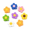 14Pcs 7 Colors Silicone Beads SIL-CJ0002-90-8