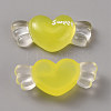 Transparent Resin Cabochons RESI-WH0035-04A-1
