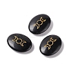 Natural Obsidian Healing Massage Palm Stones G-E579-03D-3