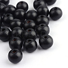 Dyed Natural Wood Beads X-WOOD-S662-9x10mm-06-1