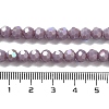 Opaque Glass Beads Strands EGLA-A035-P6mm-L11-4