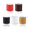5 Rolls 5 Colors Nylon Braided Cord NWIR-YS0001-01A-2