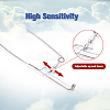 84Pcs Stainless Steel Solid Fishing Swivel Snaps Hook Connector Barrel Bearing DIY-FH0004-92-4