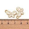 304 Stainless Steel Enamel Penadnts STAS-Q363-02D-G-3