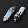 Opalite Big Pointed Pendants G-E059-03AS-10-4