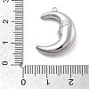 304 Stainless Steel Pendants STAS-Z121-06P-3