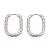 Non-Tarnish 304 Stainless Steel Hoop Earring STAS-A091-17B-P-1