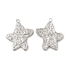 Non-Tarnish 304 Stainless Steel Pendants STAS-A070-37P-1
