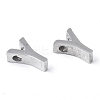 Non-Tarnish 201 Stainless Steel Charms STAS-R110-Y-2