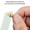 Brass Magnetic Clasps with Loops MC019-NFG-5