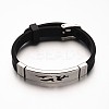 PU Leather Cord Bracelets BJEW-L503-01-1