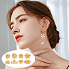 40Pcs 4 Styles Brass & Alloy Cabochon MRMJ-NB0001-30B-6