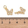 SHEGRACE Brass Pave Clear Cubic Zirconia Pendants XGRQ3Q046-628G-B-3