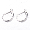 Tarnish Resistant 304 Stainless Steel Leverback Earring Findings LS-STAS-M217-03-1