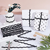 7.5 Yards Polyester Lace Ribbons SRIB-CY0001-46A-4