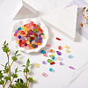 500Pcs 5 Style Transparent Acrylic Beads FACR-PJ0001-04-5