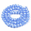 Electroplate Glass Beads Strands LS-EGLA-A034-J8mm-A02-3