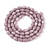 Opaque Solid Color Beads Strands EGLA-N013-P4mm-D09-2