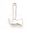 Tibetan Style Alloy Pendants TIBEP-Q064-173AS-RS-1