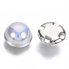 ABS Plastic Imitation Pearl Sewing Buttons BUTT-S005-12mm-01S-2