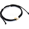 Alloy Beads Braided Bead Bracelets FS-WGADCE6-25-1