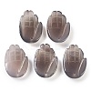 Natural Grey Agate Pendants G-K359-03L-1