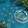 10Pcs 304 Stainless Steel Toggle Clasps STAS-PH0005-78-5
