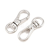 Brass Swivel Claw Clasps KK-P353-13P-2