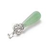 Natural Green Aventurine Pendants G-G976-01P-11-3