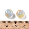 Two Tone Transparent Resin Beads RESI-S013-01C-3