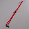 Polyester Hat Flexible Removable Chin Cord OCOR-WH0064-25F-1
