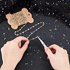 2.5M Brass Link Chains DIY-CA0002-14-3