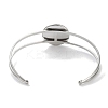 Non-Tarnish 304 Stainless Steel Bracelets Setting Making LS-BJEW-B090-03D-P-3