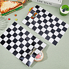 10Pcs Rectangle PE Packaging Bags with Die Hole Handle ABAG-WH20020-03-3