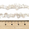 Natural Baroque Keshi Pearl Beads Strands PEAR-B004-07A-01B-5