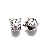 Tibetan Style Alloy European Beads TIBE-S314-102AS-RS-1