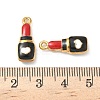 304 Stainless Steel Enamel Pendants STAS-I346-06G-01-3