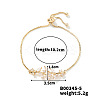Fashionable European and American Style Rhinestone Slider Bracelets MB3547-5-1