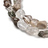 Natural Green Lodolite Quartz Beads Strands G-P497-01E-05-4
