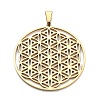Ion Plating(IP) 304 Stainless Steel Pendants STAS-P209-18G-1