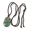 Natural Jadeite Pendant Necklaces G-H306-05-07-2